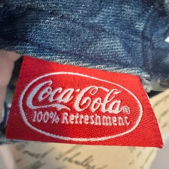 Vintage Coca Cola denim hat - Picture 4 of 4